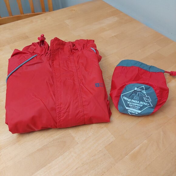 Mountain Warehouse Men's Pakka Waterproof Breathable Taped Seams Jacket Size XS - Picture 14 of 16